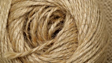 ball jute burlap rustic of rope.