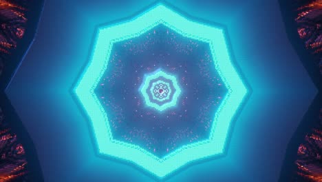 Animation-representing-spiritual-enlightenment-through-healing-blue-symbols-emitting-from-the-center