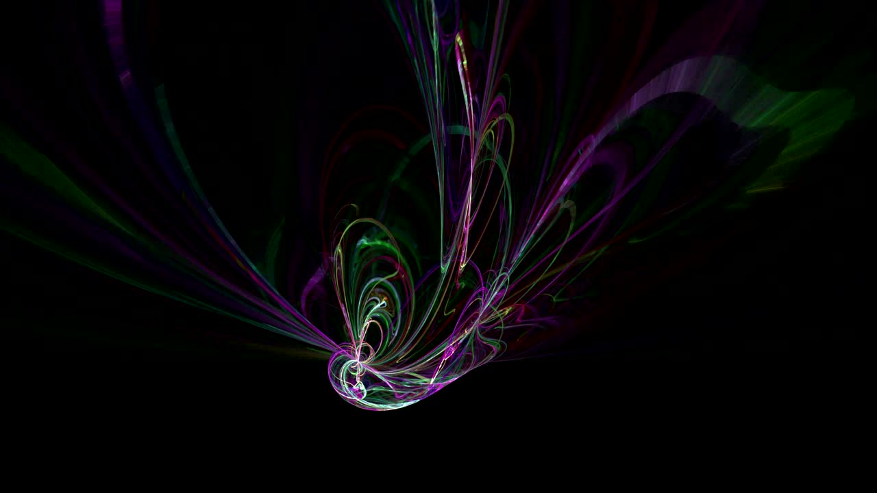 patrón de galaxia colorido fondo de movimiento abstracto