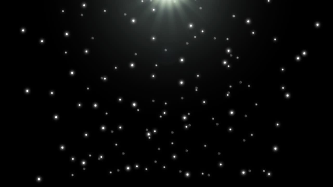 3D Illustration realistic natural soft blurred white snow with bokeh create from particle on isolated black background for overlay effect us as an effect star sky snowfall winter festival celebrate