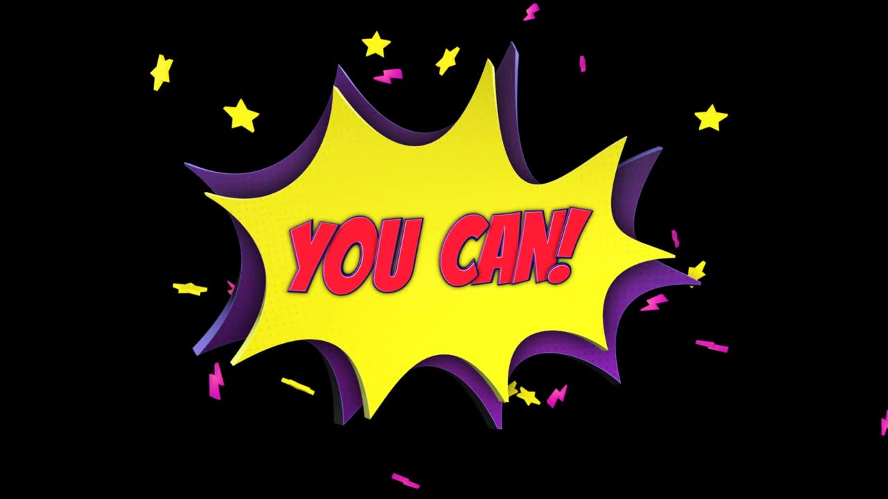 코 텍스트 애니메이션, 알파 매트, 루프