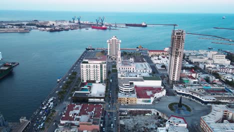 view of the port of veracruz