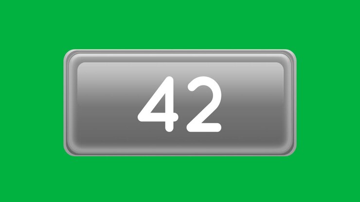 Grey box with numbers counting up 4k