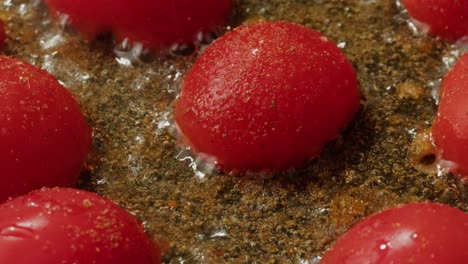 frying cherry tomatoes