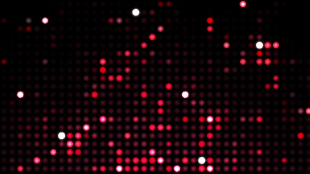 Lightbar, electric lamps, color abstraction, loop