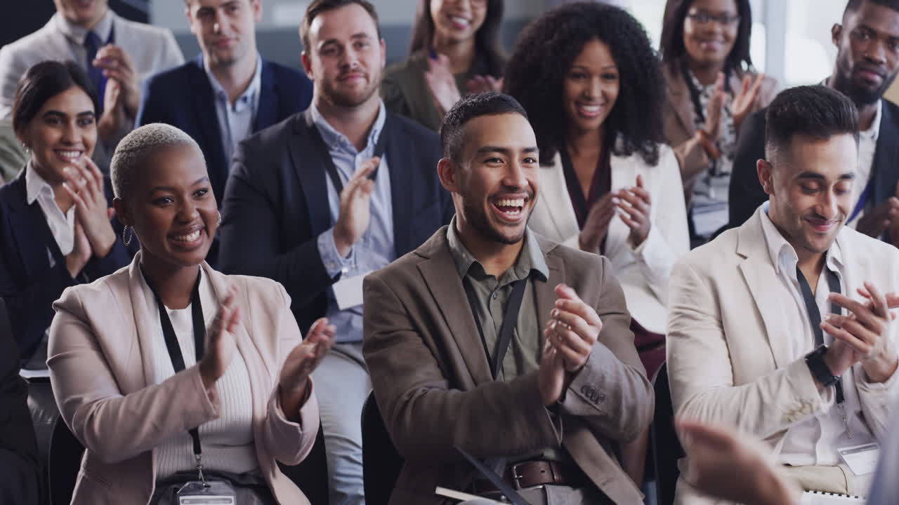 흥미로운 프레젠테이션, 행복한 청중