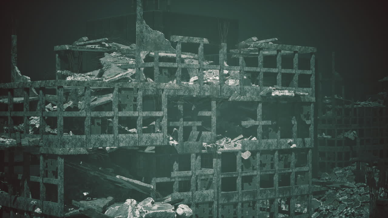 Exploring the depths of a submerged structure in a dark underwater environment