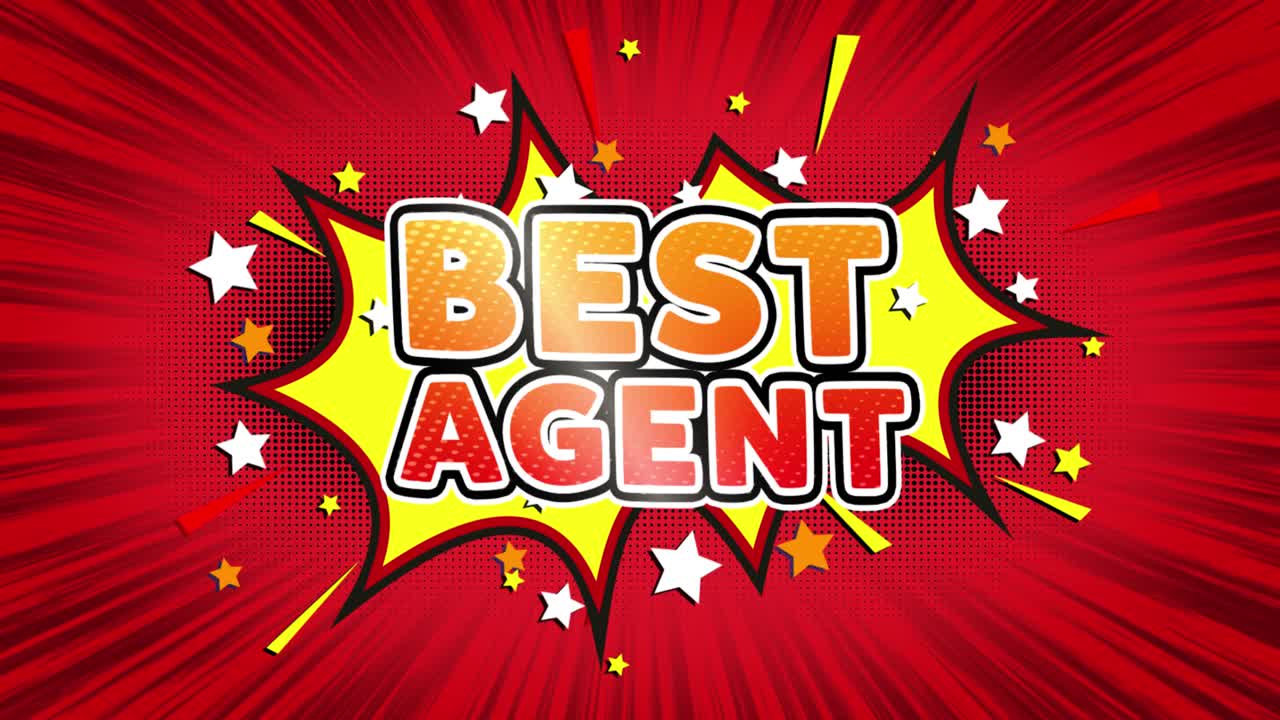 Best Agent Comic Book Style Image