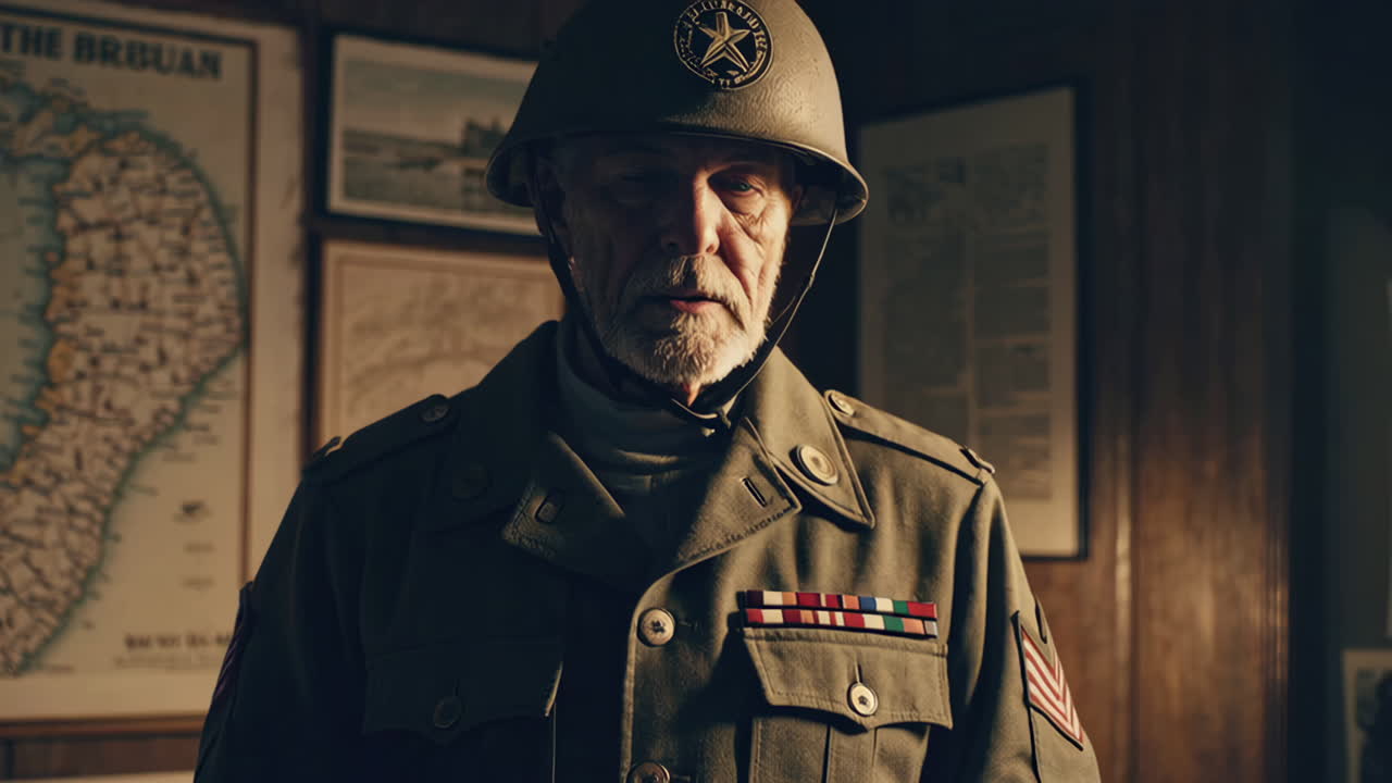 WWII Veteran in Uniform