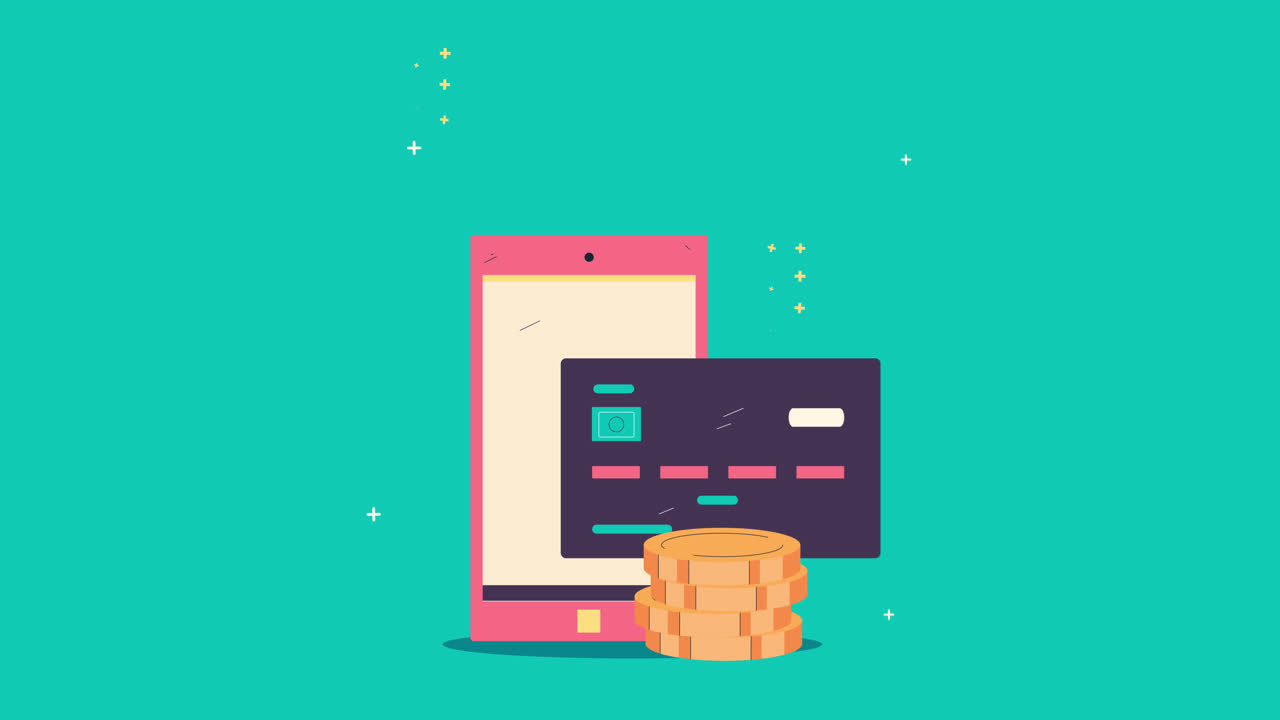 모바일 결제 일러스트레이션