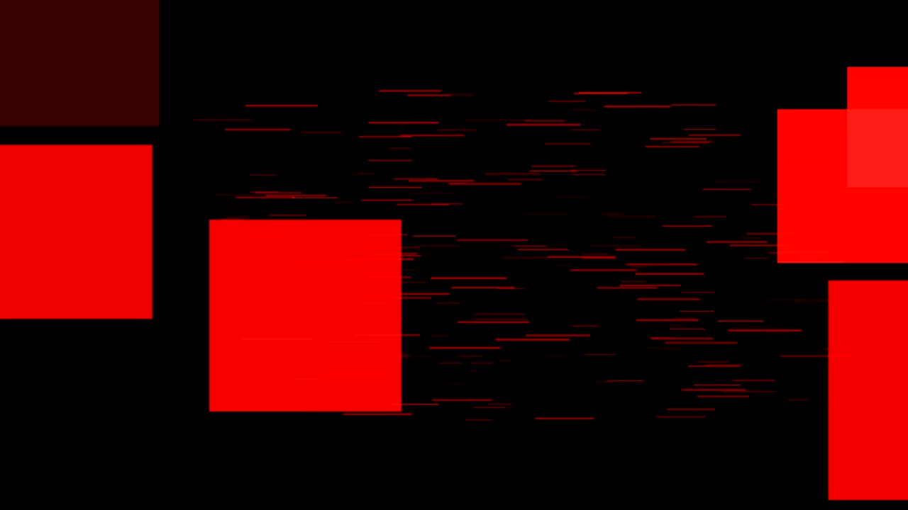 animación de fondo de forma cuadrada ( en bucle ) video de stock