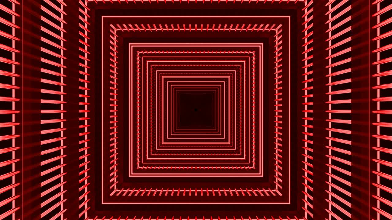 pasillo de fondo abstracto con bucle tecnológico