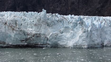 view of margerie glacier in glacier bay national park alaska