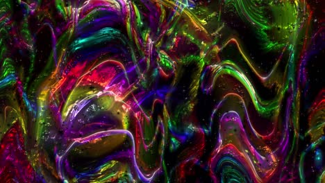 animación abstracta, fondo líquido, hermosa película de pintura digital, película de fondo abstracta. animación de gradiente holográfico.