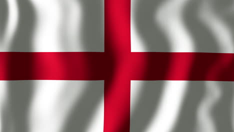 animation of waving flag of england