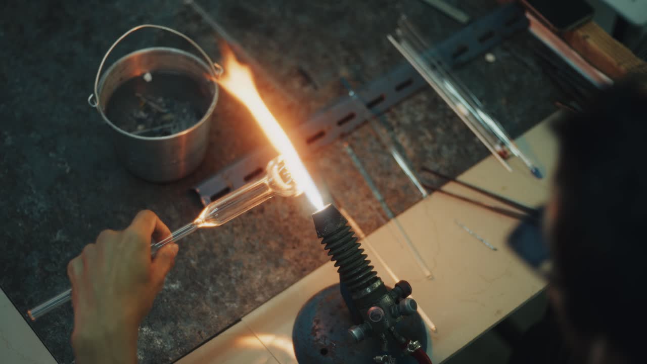 Glassblowing process