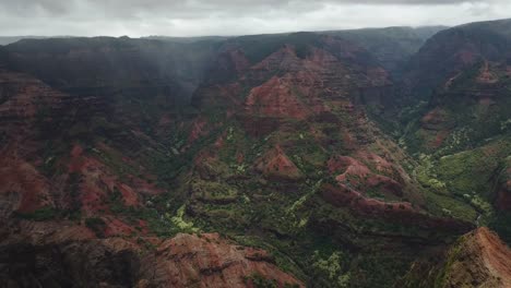 Drohnenaufnahme-Des-Waimea-Canyon,-Kauai