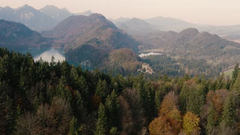 Herbstlandschaft-In-Bayern,-Deutschland-|-4k-Uhd-D-log-–-Perfekt-Für-Die-Farbkorrektur