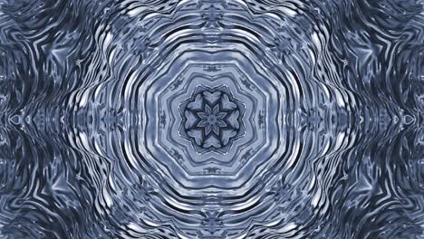 animación abstractamente colorida con un fondo líquido multicolor.