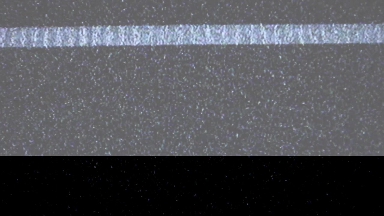Abstract Digital Glitch and Static Noise Transition