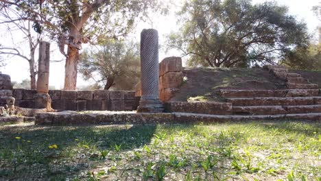 la ciudad de ruinas romanas en el estado de tipaza, argelia