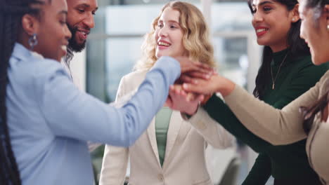 successful and diverse business team collaboration