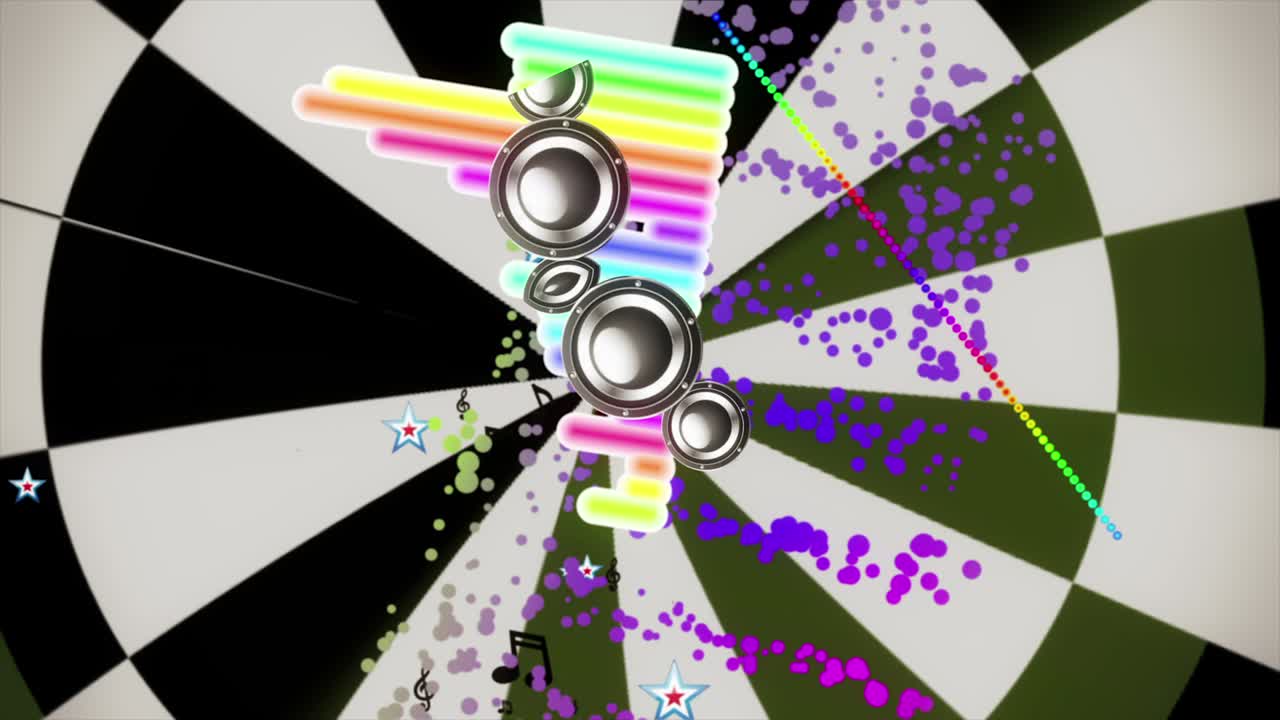 Music Spectrum Vintage VJ Loop