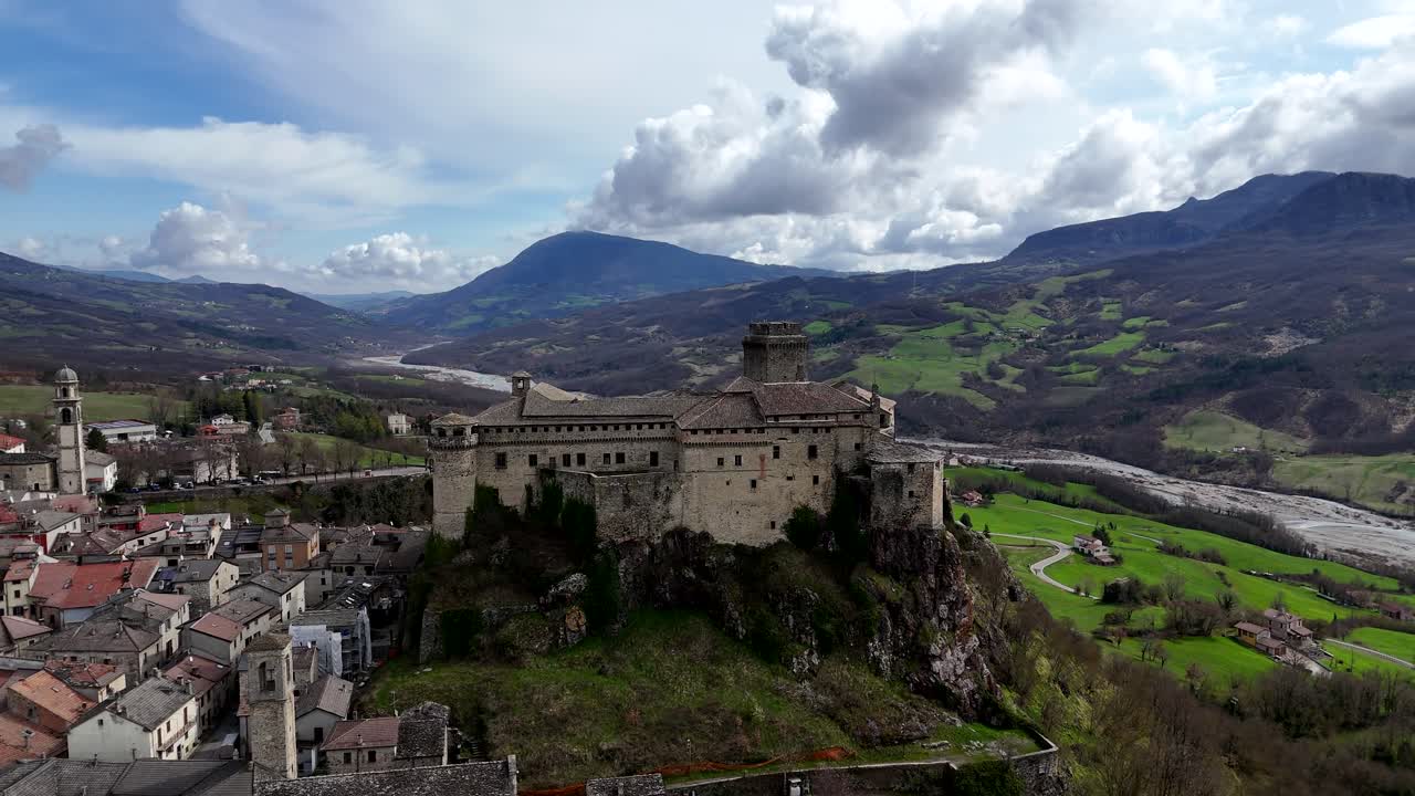 Italian Castle in the Mountains