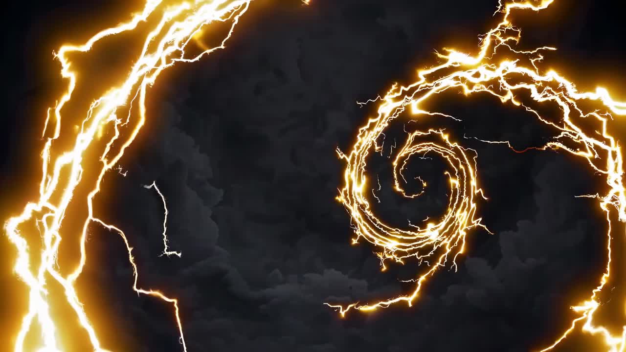 Dramatic Lightning Storm Visuals