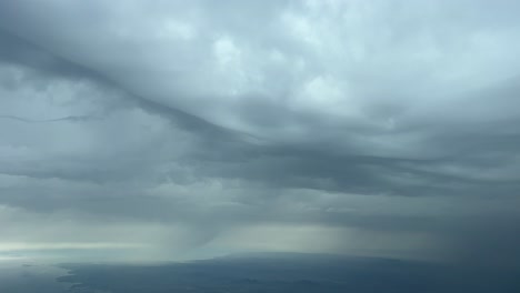 la nube vista por los pilotos