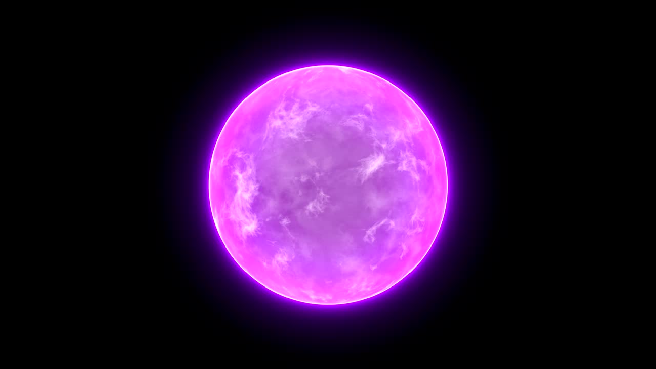 abstract energy ball science background loop purple
