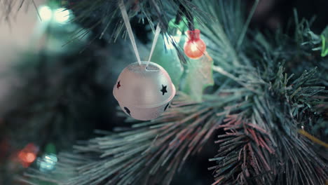 decorated tree with christmas lights and balls display inside a house