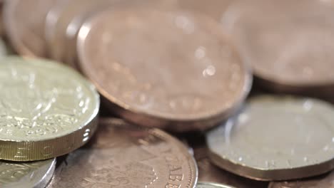 seguimiento a través de monedas británicas
