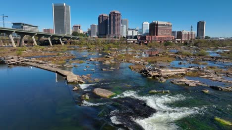 Río-James-En-Richmond,-Va