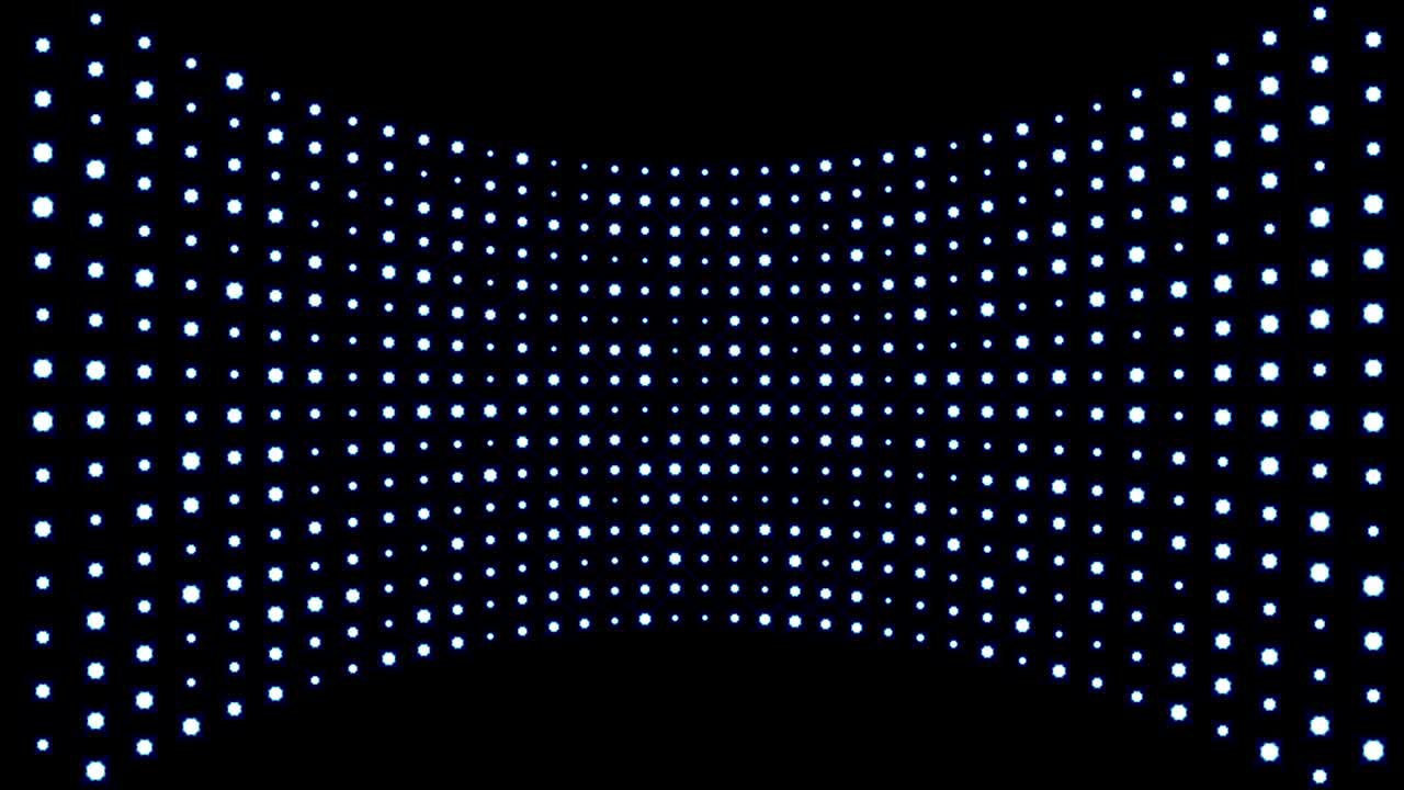 fondo de luces de inundación azules brillantes capaz de hacer un bucle sin costuras