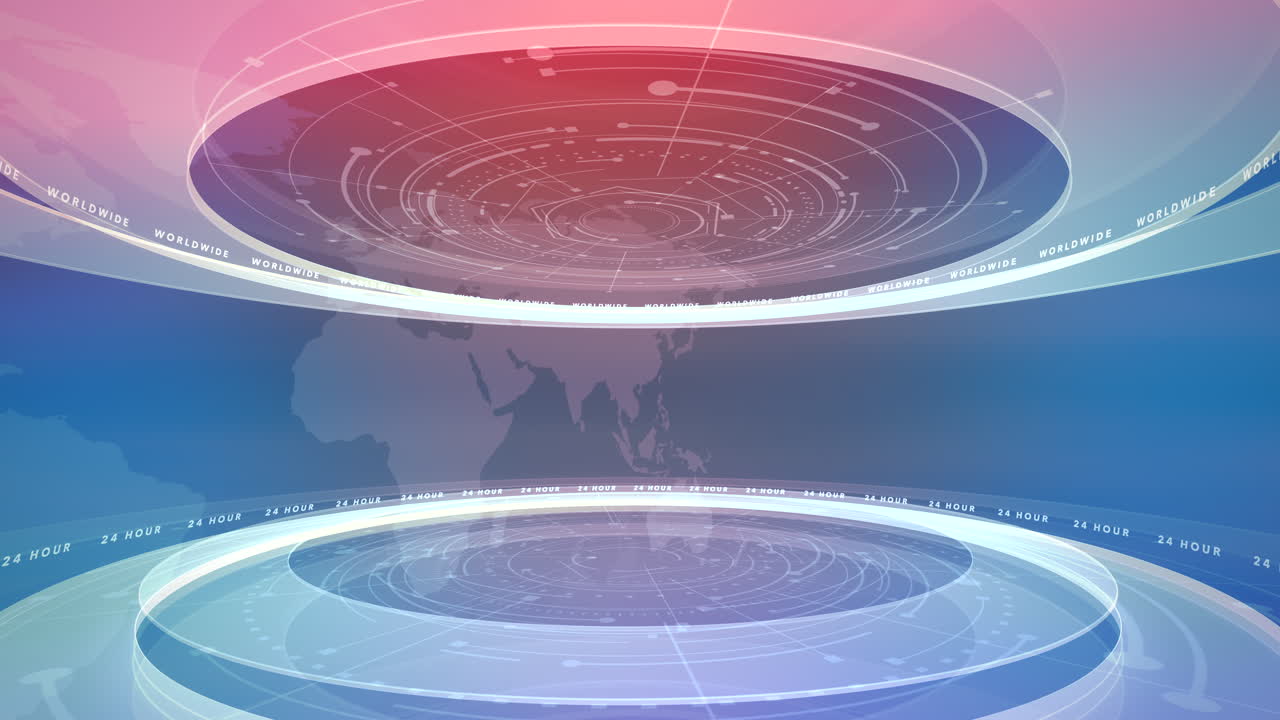 news intro animazione grafica con linee e forme circolari 21