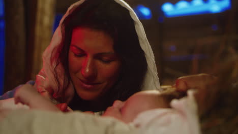 maría y el niño jesús