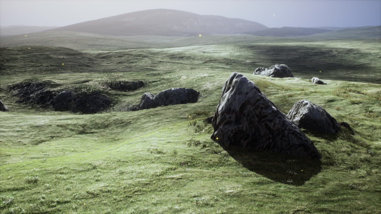 hermosos paisajes montañosos en los cárpatos