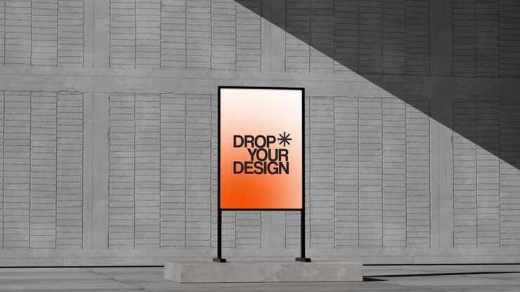 Billboard Screen Mockup