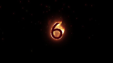 Number-6-appearing-in-fire