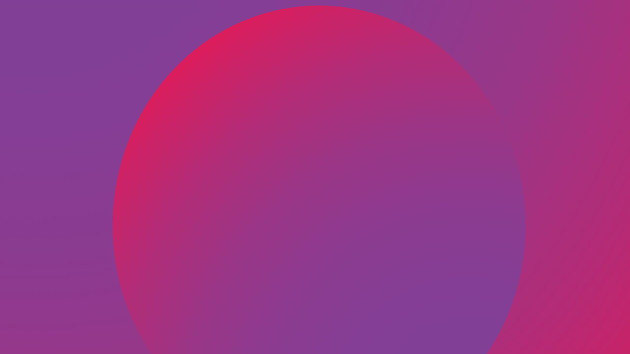 animación de círculos púrpuras sobre fondo azul