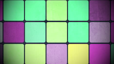 patrón de cuadrados de colores de movimiento 17