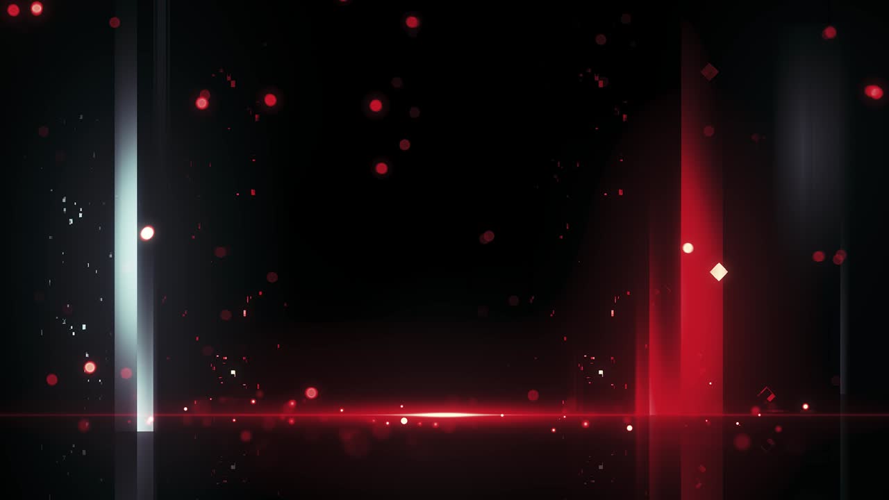 미래의 광선 무대 배경 - 완벽한 루프