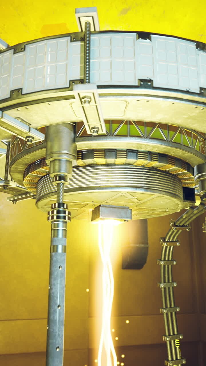 Advanced energy device generating power in a high tech facility