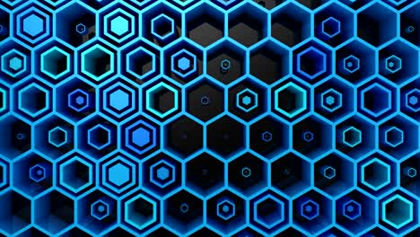 background of hexagons