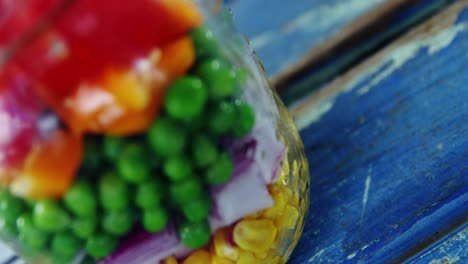 preserved vegetables in jar