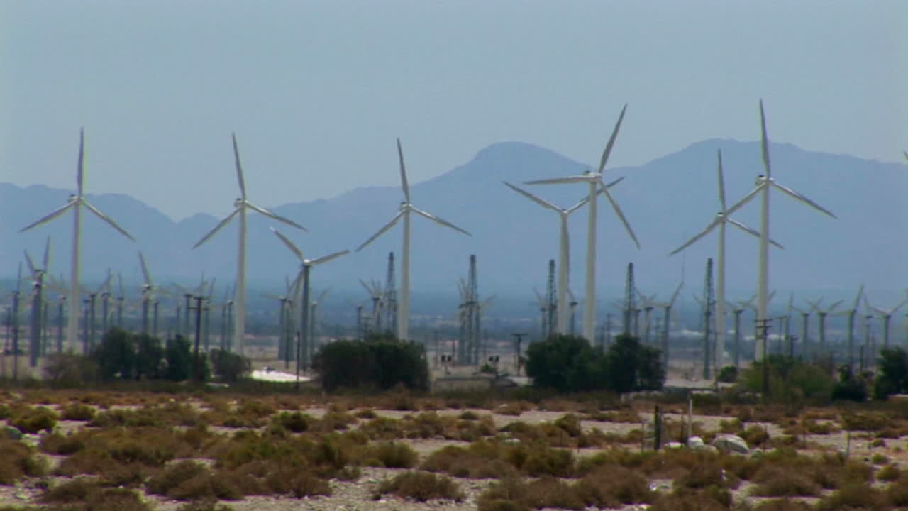 풍력 터빈은 전기를 생성합니다 1