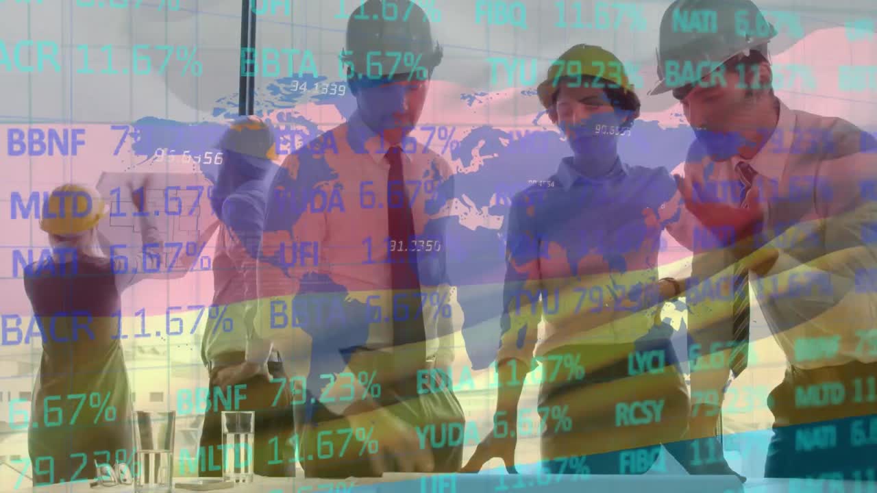 ecuaciones matemáticas sobre los trabajadores del sitio que trabajan en los planes.