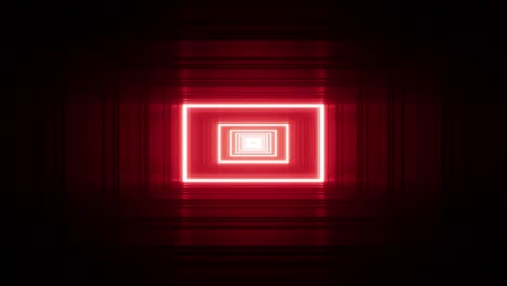 flickering rectangle red light tunnel vj loop