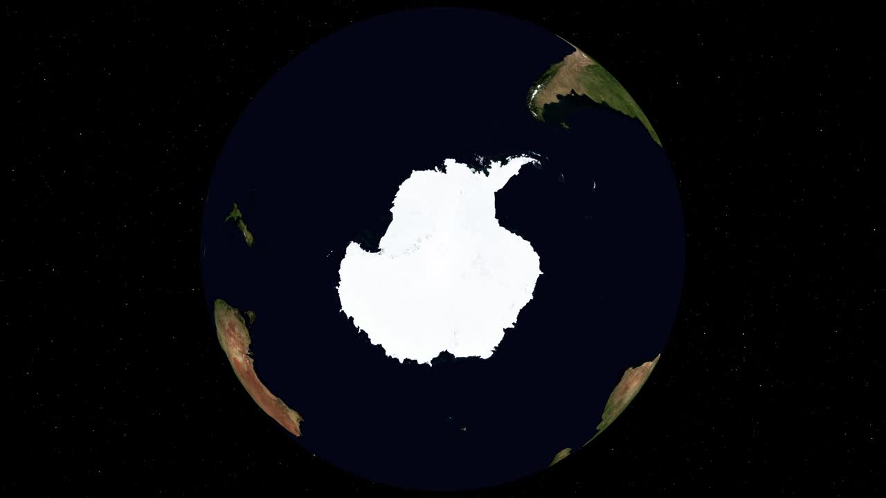 남극 위에서 볼 수 있는 남반구